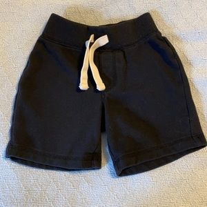 Old navy shorts, black, size 2T